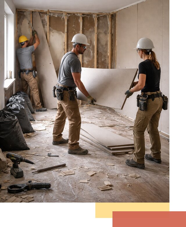 Демонтаж стеновых панелей в Кыштыме быстро и аккуратно