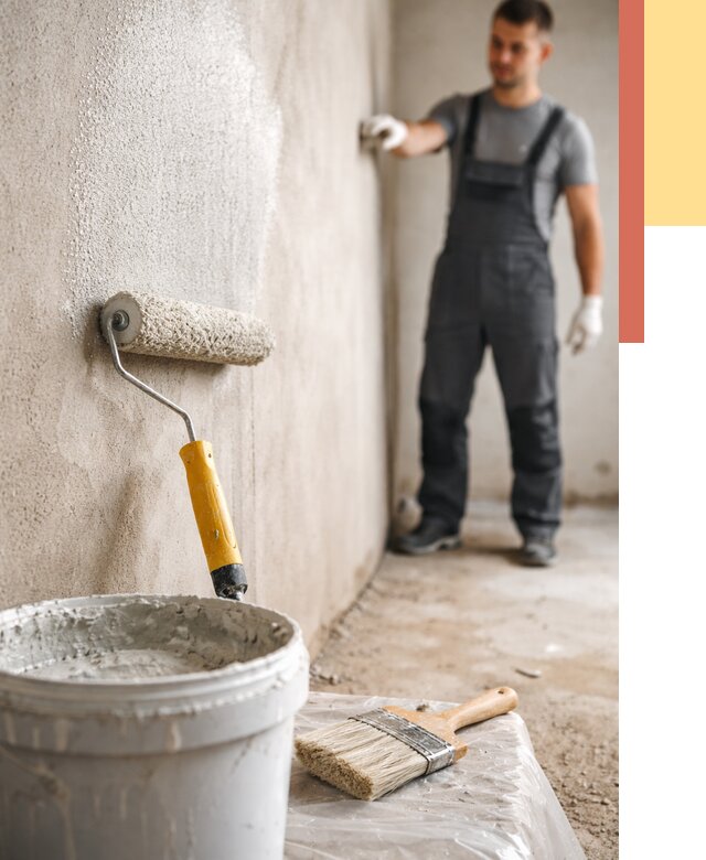 Нанесение бетоноконтакта на стены в Кыштыме от 4362 руб. быстро и недорого | ОТДЕЛОЧНИК-Кшт