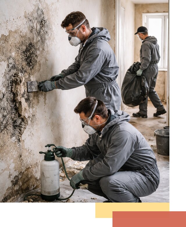 Удаление плесени со стен профессионально в Кыштыме