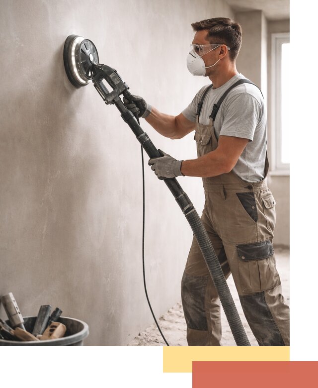 Профессиональная шлифовка стен в Кыштыме быстро и качественно