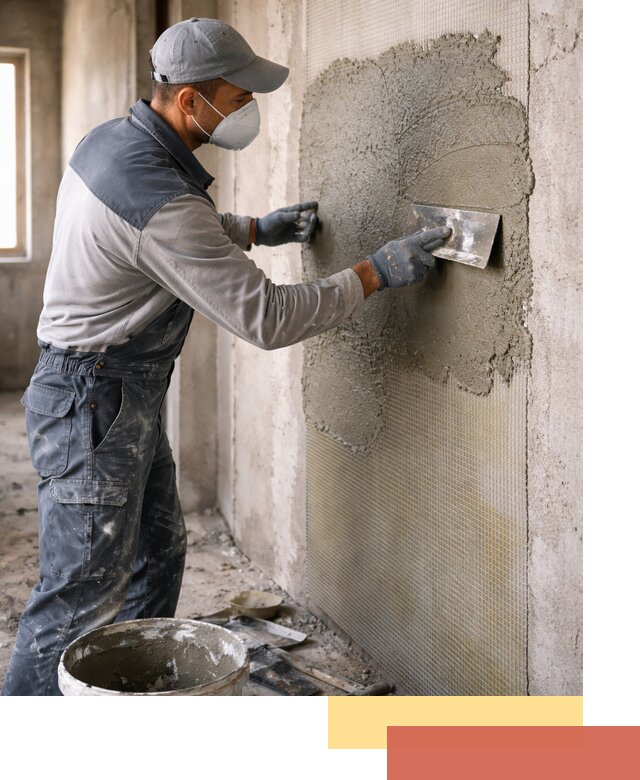 Штукатурка стен по сетке в Кыштыме под ключ качественно и быстро