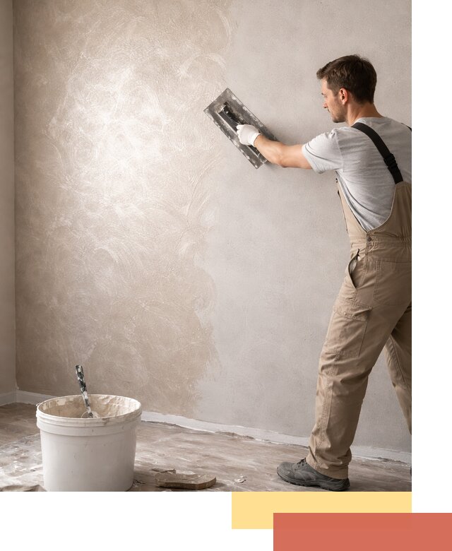 Декоративная штукатурка «Мокрый шелк» под ключ в Кыштыме