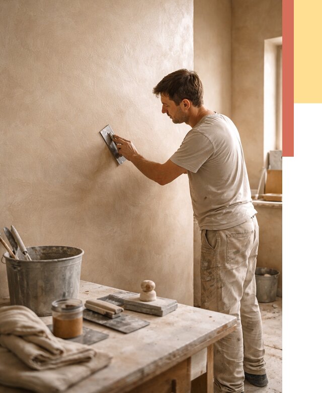 Марокканская штукатурка таделакт в Кыштыме под ключ от 4362 руб. | ОТДЕЛОЧНИК-Кшт