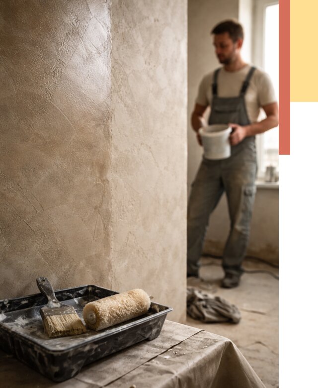 Нанесение воска на штукатурку в Кыштыме от 3635 руб. | Услуги ОТДЕЛОЧНИК-Кшт