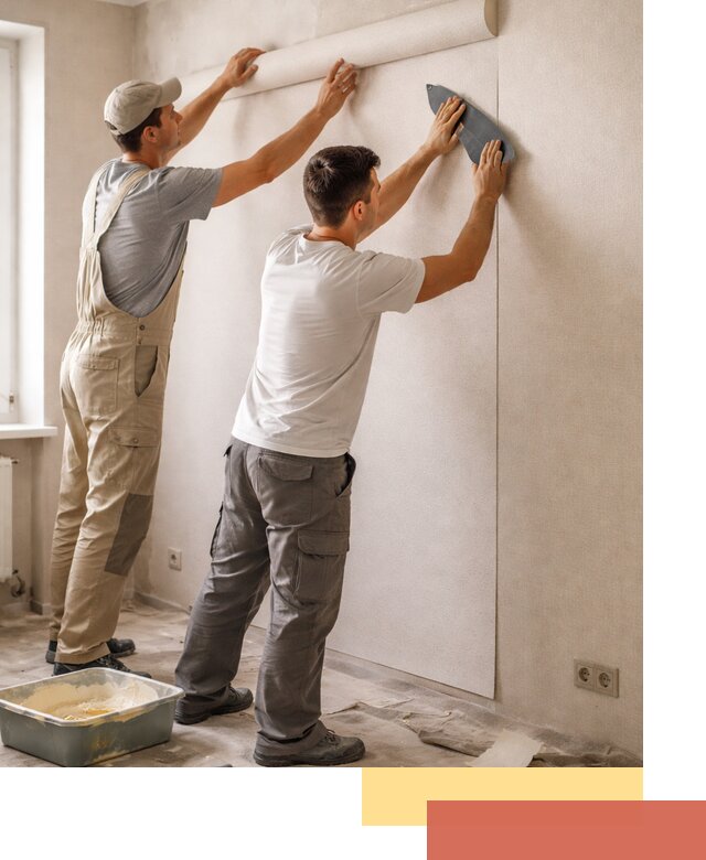 Поклейка виниловых обоев в Кыштыме профессионально и качественно