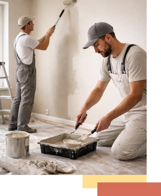 Покраска стен в квартире в Кыштыме — профессионально и аккуратно