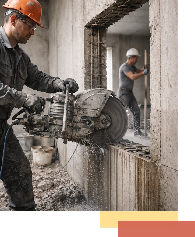 Алмазная резка проемов в Кыштыме быстро и точно