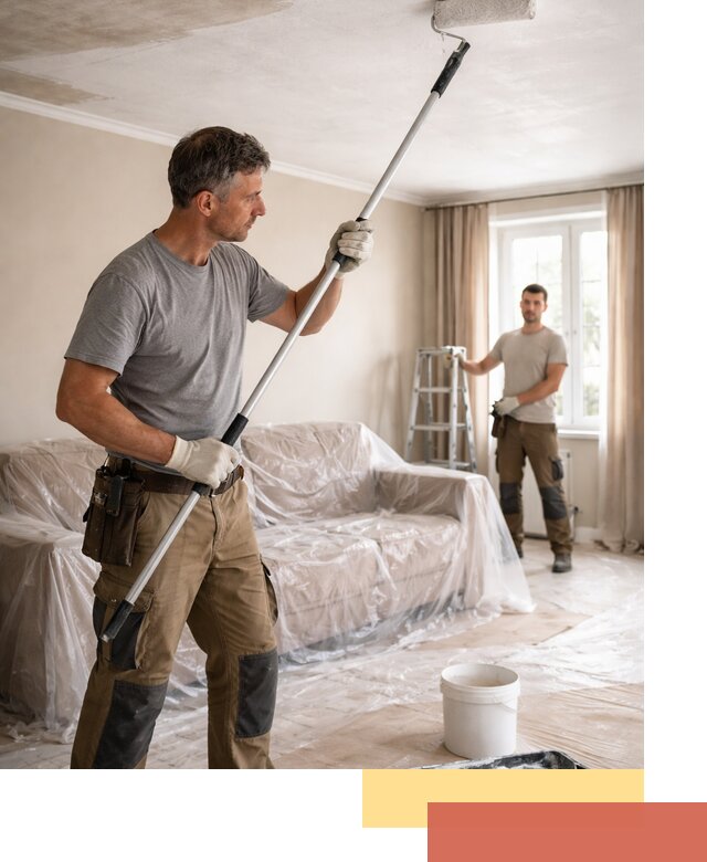 Грунтовка потолка в Кыштыме — подготовка под покраску и отделку