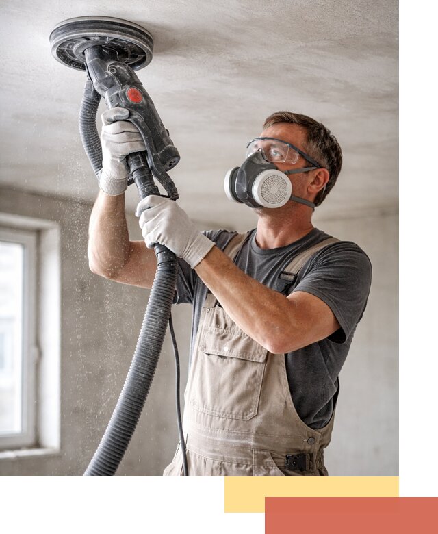 Шлифовка потолка в Кыштыме — качественная подготовка под отделку