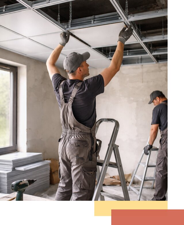 Монтаж кассетного потолка в Кыштыме качественно и быстро