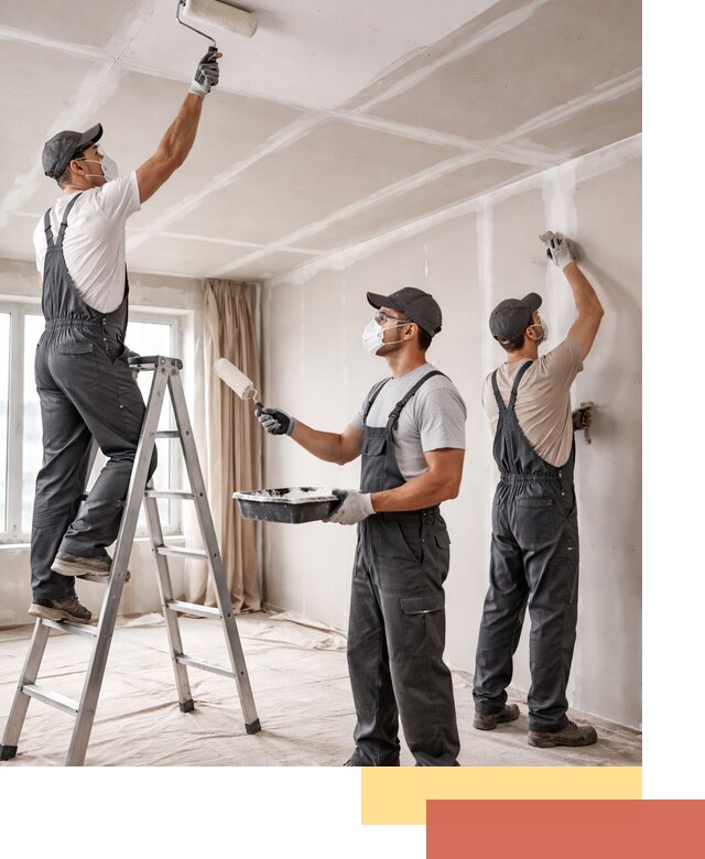 Покраска потолка из гипсокартона в Кыштыме качественно и недорого