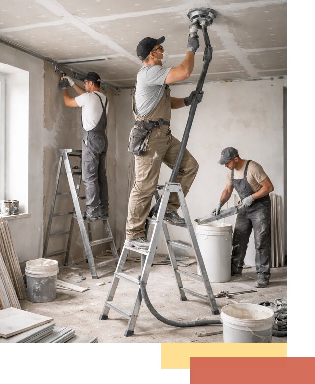 Ремонт потолка из гипсокартона в Кыштыме: быстрый и качественный монтаж