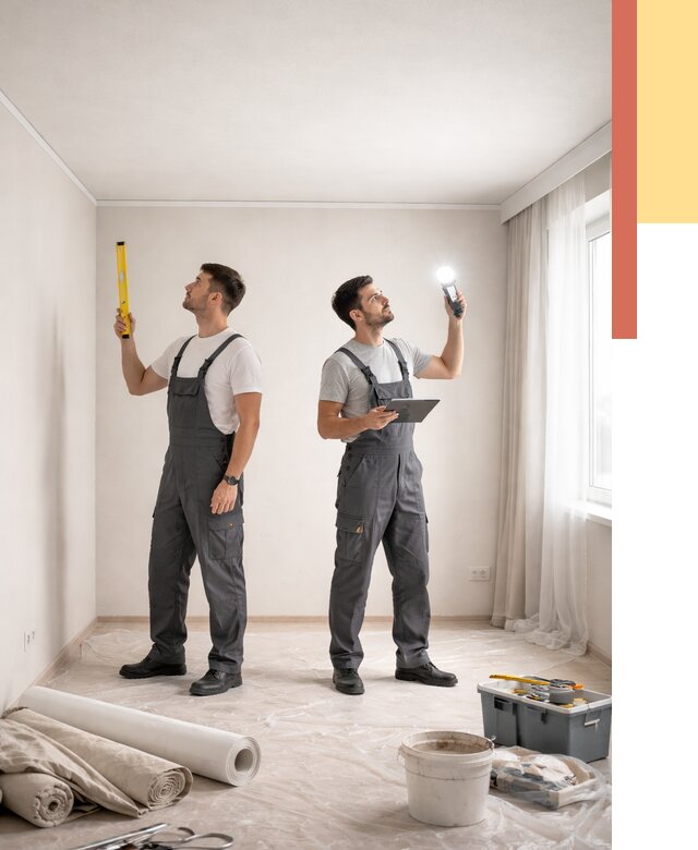 Отделка потолка в Кыштыме недорого от 779 руб/м2 | Услуги ОТДЕЛОЧНИК-Кшт