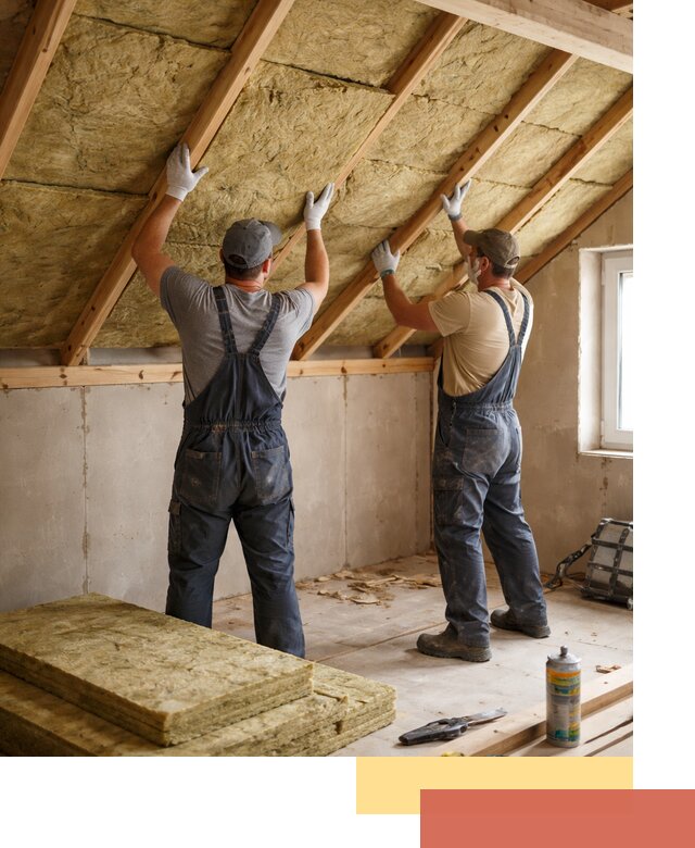 Утепление потолка минеральной ватой в Кыштыме