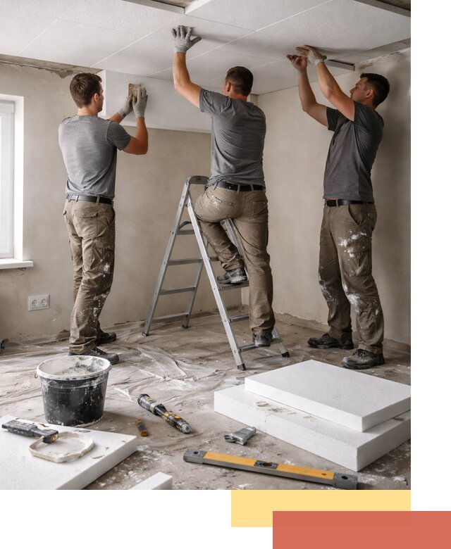 Утепление потолка пенопластом в Кыштыме быстро и качественно